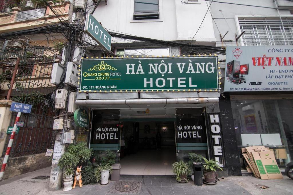 Ha Noi Vang Hotel Hoang Ngan Hanoi Exterior photo